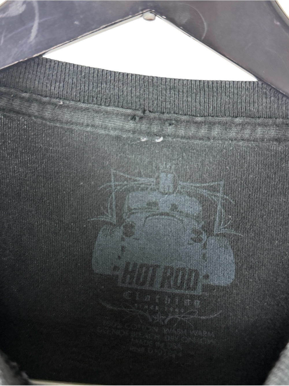 Mens Y2K Hot Rod Clothing Piston King Skull Grunge Punk Shirt Size M - Picture 7 of 8